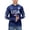 Dark Blue, variant on Mens UPF 50+ Long Sleeve Hoodies Sun Protection 250th Anniversary USA Flag Print Workout Dry Fit Sun Shirt