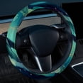 thumbnail image 2 of Whale 14.5 Inch Printing PVC Leather Car Steering Wheel Cover Auto Accessories, 2 of 6