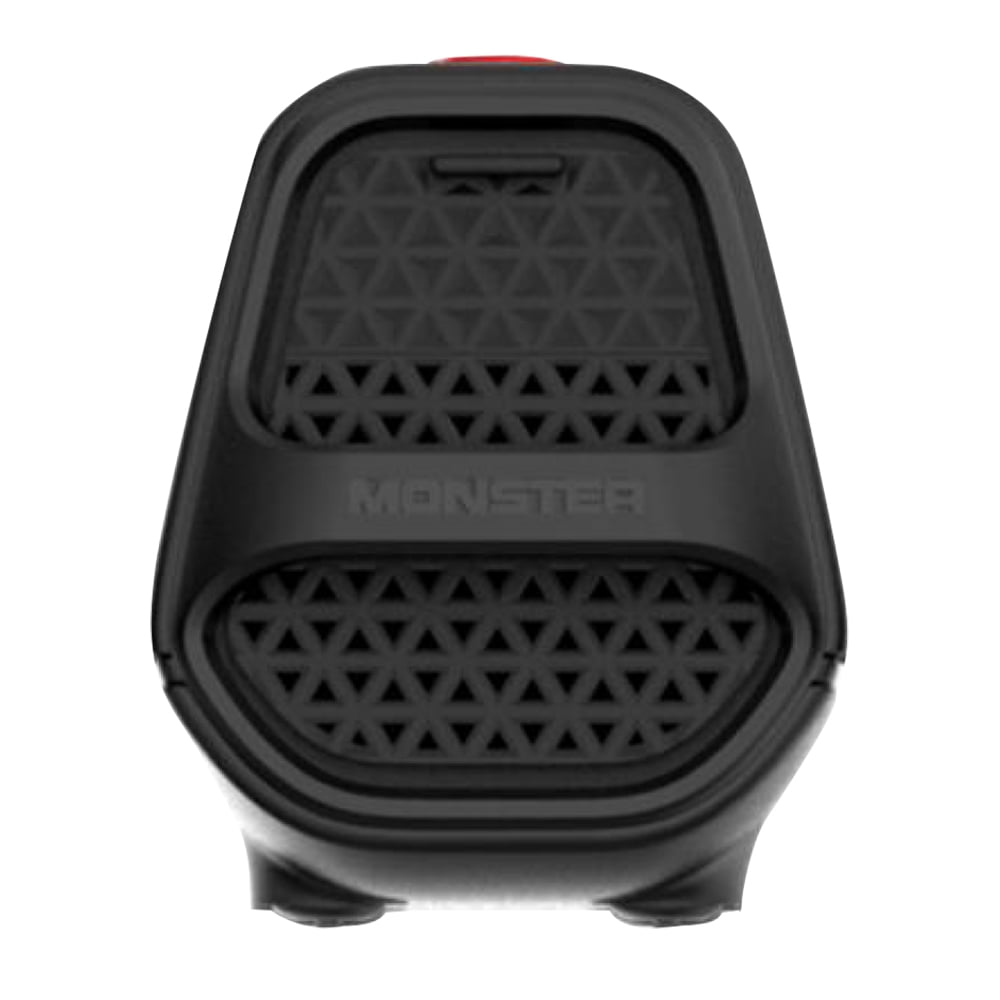 Monster ICON Portable Waterproof Bluetooth Voice-Enabled Speaker - Black