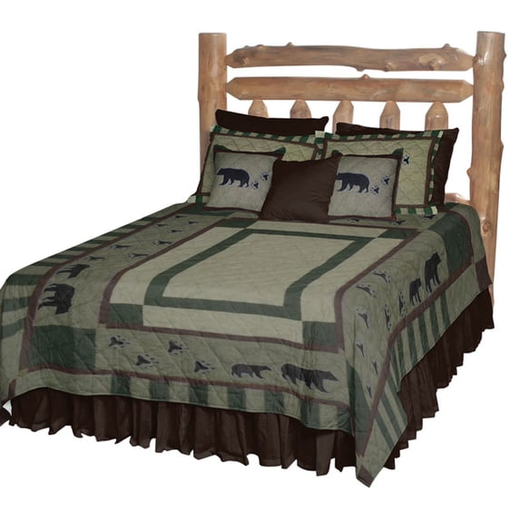 Patch Magic QTBETR Bear Trail, Quilt Twin 65 x 85 inch