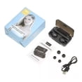 thumbnail image 2 of Auriculares in-ear gamer inalámbricos TWS F9-5 BTH-F9-5 negro con luz LED, 2 of 5