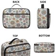 thumbnail image 3 of Pioneer Flower Floral Print Pattern Insulated Lunch Bag Teen, Toddler Lunch Bag,Bento School Lunch Bag for Teen for Work,Picnic or Travel, 3 of 5