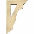 thumbnail image 4 of Ekena Millwork 4"W x 20"D x 32"H Balboa Traditional Rough Sawn Bracket, Douglas Fir, 4 of 4