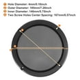 thumbnail image 4 of 4pcs 6.5 Inch Speaker Grills Cover Mesh Guard Protective Case Black, 4 of 5