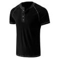 thumbnail image 2 of Summer men's short-sleeved shirts men's pullover T-shirts for men, 2 of 4
