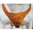 thumbnail image 3 of Tan Genuine Leather Dog Harness, Large to XLarge. 35"-39" Chest, 1.5" Wide Straps, Great Dane Cane Corso, 3 of 3
