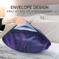 thumbnail image 4 of Yayeee Pillowcase Standard Size Set of 2 Satin Wrinkle Resistant Pillow Case, White Cat Walking, 4 of 7