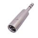 thumbnail image 2 of XLR macho a adaptador de 6,35 mm micrófono transformar adaptador macho a macho (1PC), 2 of 8