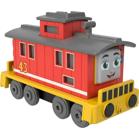 Thomas & Friends Toy Train, Brake Car Bruno Diecast Metal Push-Along Vehicle for Preschool Kids