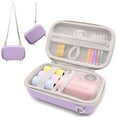 thumbnail image 1 of Funda de cámara PLEAVEE, película de impresión instantánea para cámaras infantiles, color morado, 1 of 7