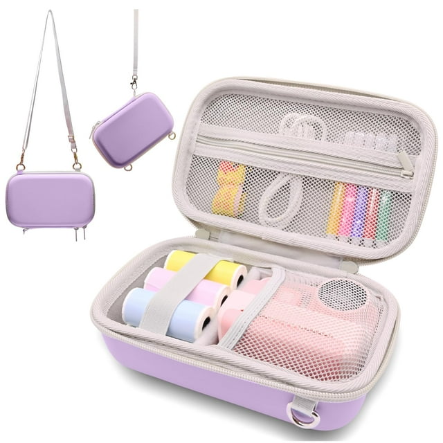 Funda de cámara PLEAVEE, película de impresión instantánea para cámaras infantiles, color morado