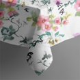 thumbnail image 5 of Pioneer Flower Floral Print Pattern Square Tablecloth,Waterproof Square Table Cover,Wipeable Spillproof Washable Table Cover for Home Kitchen Party Decor 52"x52"(132x132cm), 5 of 6