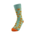 thumbnail image 4 of Smiley Sun Face Patterned Sock Panda (Adult Small - Shoe Sizes 2-5), 4 of 4