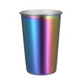 thumbnail image 1 of Amdohai 500ML Rainbow Stainless Steel Cup Bar Party Coffee Mug Colored, 1 of 7