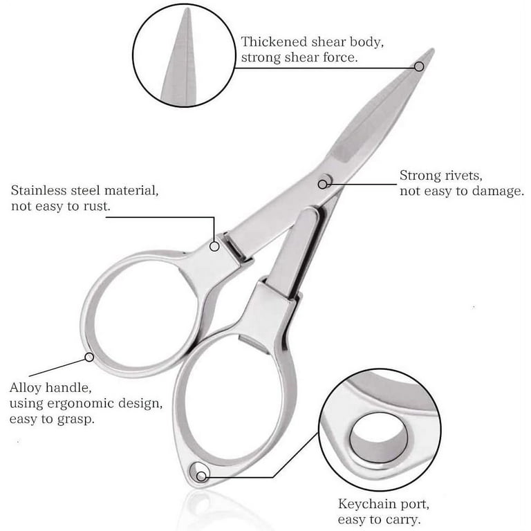 Office scissors Portable Folding Scissors Mini Folding Travel