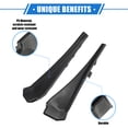 thumbnail image 3 of Unique Bargains 1 Pair Front Windshield Wrap Corner Trim for Nissan Rogue 14-20 Black Left Right Windshield Wiper Cover, 3 of 6