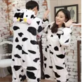thumbnail image 5 of Pijama Ropa Pareja , Pijama Una Pieza Vaca Franela Otoño E, 5 of 5