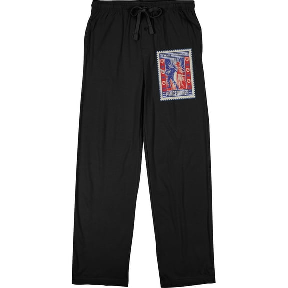 Peacemaker TV Series Eat Peace Black Pajama Pants-XL