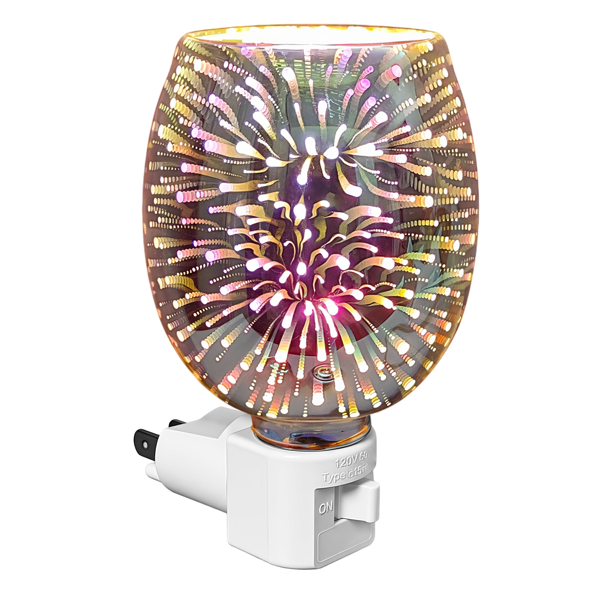 DAYBETTER Wax Melt Warmer with 3D Firework Design