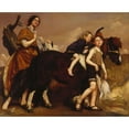 thumbnail image 3 of George Washington Lambert 24x20 Black Modern Framed Museum Art Print Titled - Holiday in Essex (1910), 3 of 5