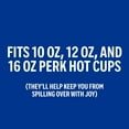 thumbnail image 5 of Staples Perk Plastic Hot Cup Lid 10/12/16 Oz. White 50/Pk PK54369, 5 of 6