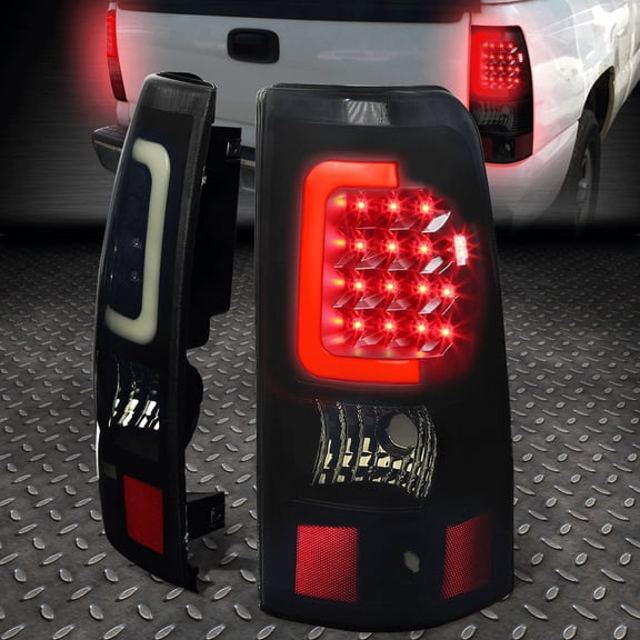 Nuvision LED C-Tube Bar Tail Light Rear Brake Lemp for 03-07 Chevy Silverado GMC Sierra