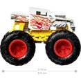 thumbnail image 2 of Hot Wheels Monster Trucks Color Shifters Camion, échelle 1:64 Bone Shaker, 2 of 6