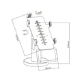 thumbnail image 4 of Mount-It! Pole Credit Card POS Terminal Stand (MI-3792), 4 of 9
