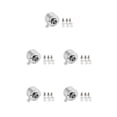 thumbnail image 3 of relayinert Sturdy And Durable Quick Release Hub For Steering Wheel With Button silver 56*46*35mm 5Set, 3 of 6