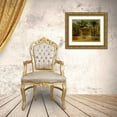 thumbnail image 3 of Vintage Apple Collection 32x26 Gold Ornate Wood Framed with Double Matting Museum Art Print Titled - Khabanija_fountain_cairo_1845, 3 of 4