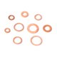thumbnail image 5 of Arandela Plana, 200 Piezas Anillo Plano Surtido De Arandelas De Cobre Macizo Juego De Arandelas Planas Sello Anillo Plano Juego Surtido Herrajes Profesionales En Caja, Arandelas, 5 of 7