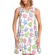 thumbnail image 1 of Disketp Pastel Christmas Cookies para Vestido sin Mangas para Mujeres, Vestidos de Verano para Mujeres, Casual y Holgado para la Playa, 1 of 7