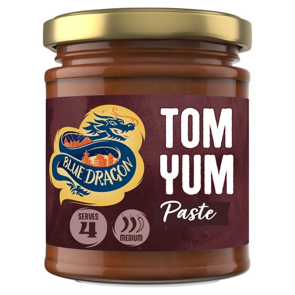Blue Dragon Hot Tom Yum Paste 170g, Imported from Britain