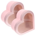 thumbnail image 4 of Raindrops 6Pack Paper Heart Shaped Box for Flowers Ideal for Valentine's Day Bouquet Arrangement 10.6X9.8X4.3In, 4 of 8