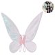 thumbnail image 1 of Alas de hadas transparentes brillantes para niños, disfraz de elfo de Halloween, alas de Ángel, mariposa, alas de hadas para adultos para niñas Vhermosa 0915-222154-2, 1 of 9