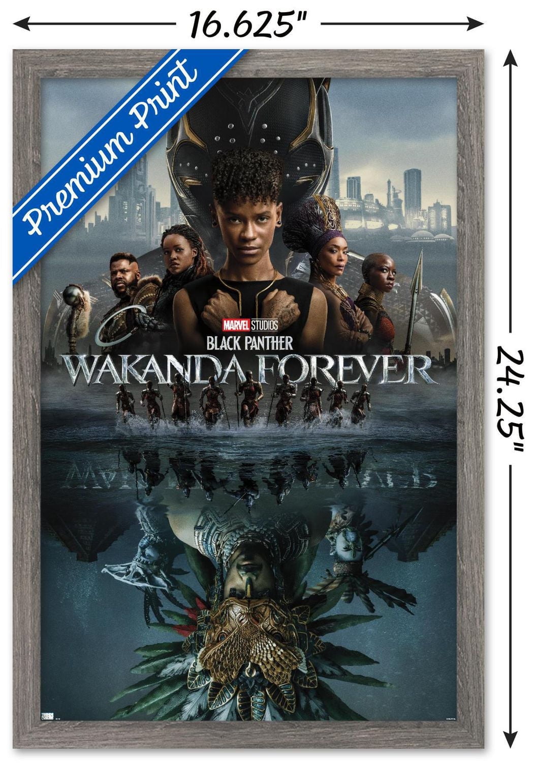 Marvel Black Panther: Wakanda Forever - One Sheet Wall Poster, 22.375" x 34"