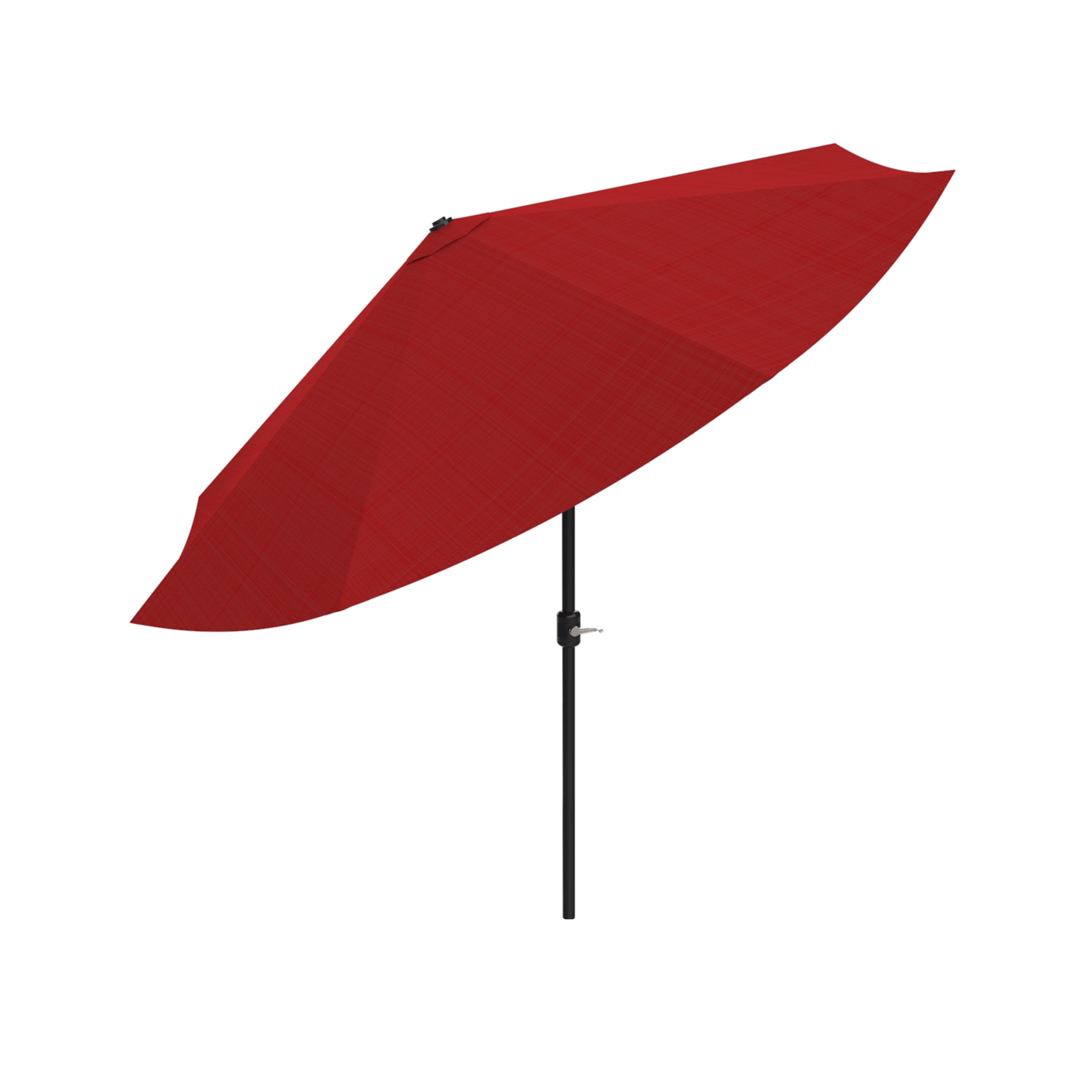 Patio Umbrella, Shade with Easy Crank and Auto Tilt Outdoor Table Umbrella for Deck,... by Trademark Global LLC