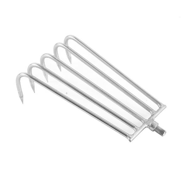 WEUVEB Stainless Steel Multifunctional Weed Puller Tool for Fishing, Aquatic Plants, Garden Maintenance and Outdoor Use