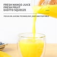 thumbnail image 2 of USB Electric Portable Blender Mixer Juicer Machine Mini Food Smoothie Handheld Personal Fruit Squeezer Juicer 500ML,Green, 2 of 5