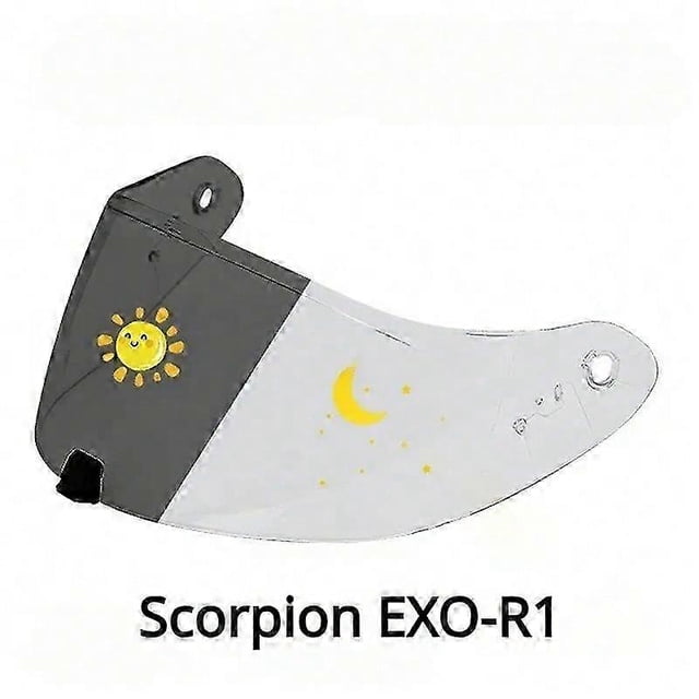 SCORPION Maxvision KDF-16-1 EXO-R1 Air Carbon Helmet Visor Shield Lens Anti-UV Scorpion EXO-R520 EXO-1400 Full Face Helmet Lens