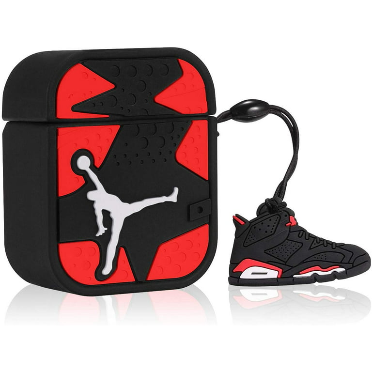 Luxury Brand Red Designed 3D Bottom Designer Silicone Phone Case