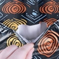 thumbnail image 5 of joogoo Abstract Circle Pattern Men's Cycling Jerseys Mountain Bike Short Sleeve Tops L, 5 of 7