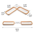 thumbnail image 2 of Oubit Corner Storage Rack,Bathroom Corner Shelf 180 Bathroom Corner Shelf Bathroom Shelf Optimized for Excellence, 2 of 9