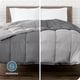 thumbnail image 5 of Edredón de Plumón Alternativo Bare Home Reversible de la Colección 1800 para Todas las Estaciones Tamaño Completo Gris/gris Claro, 5 of 8