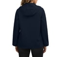 thumbnail image 6 of Lenago Women's Multi-Pocket Waterproof Hooded Hiking Trekking Jacket, 6 of 9