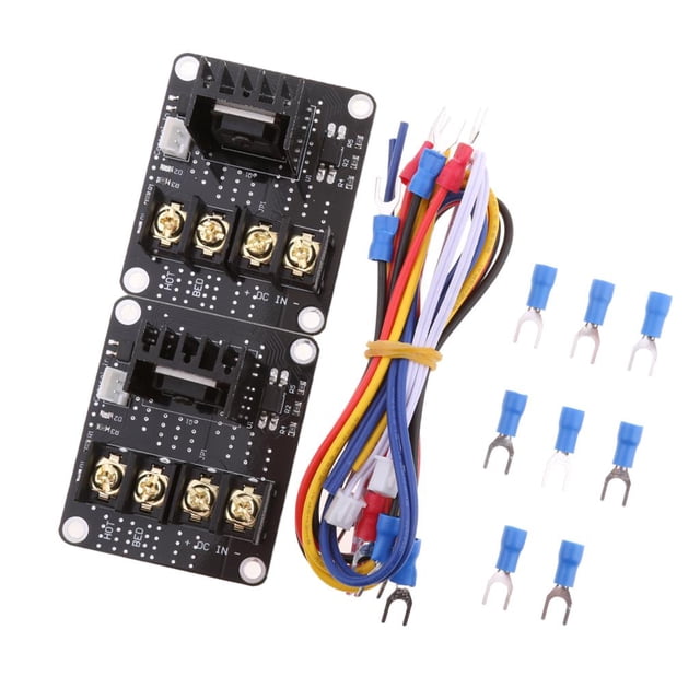 Tarjeta de expansión de corriente DYNWAVEMX 2pcs Módulo de alimentación MOSFET 12V-24V para impresora 3D