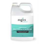 Zogics Enzyme Enriched Floor Cleaner & Deodorizer Concentrate, 128 oz - Makes up to 128 Gallons