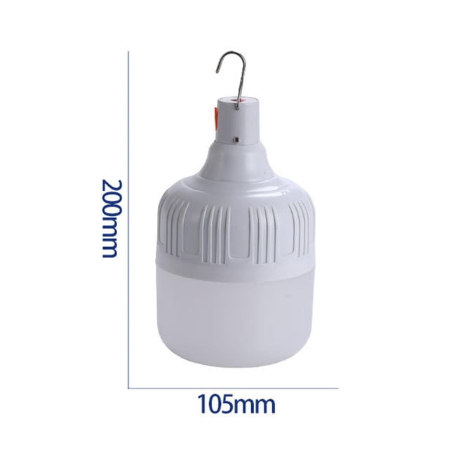Lámpara Bombilla LED Luz de camping Impermeable Tienda de campaña portátil Senderismo al aire libre (100W) Likrtyny Para estrenar