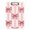 Silver, variant on Pink Stripes Bows Acrylic Clipboard Drawing Board with Hook Writing Pad File Storage A4 Size Gold 12.5" x 9"