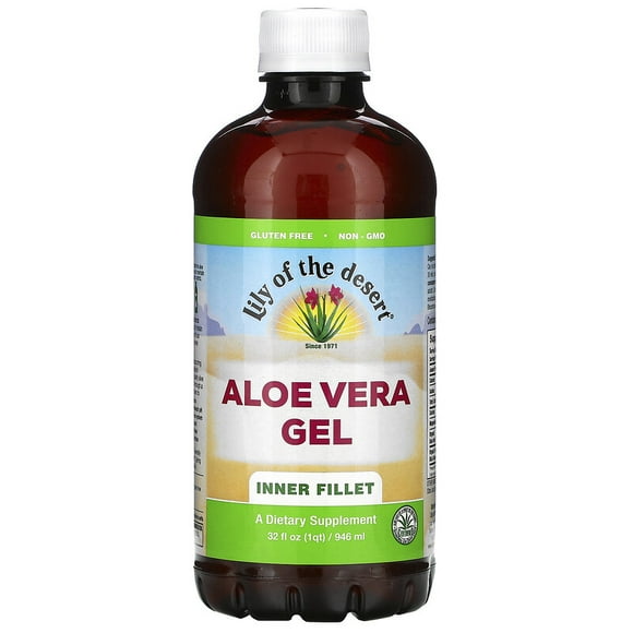 Lily of the Desert Gel d'Aloe Vera Filet Intérieur 32 fl oz Lot de 2